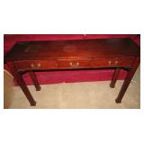 3 Drawer Sofa Table w/ Watermark