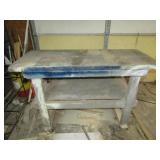 Wood Rolling Work Table