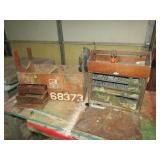 2 Small Wood Parts Storage Boxes.