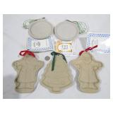 Pottery Cookie Molds