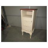 Wood Cabinet w/ Hinged Door (no drawers)