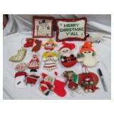 Soft Goods Christmas Ornaments