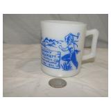Vintage Davy Crockett Mug