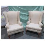 2- Wingback Chairs 45" T x 30" W
