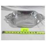 Shiny "Cast" Metal Serving Tray