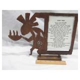 Desert Rules Metal Art 10" T