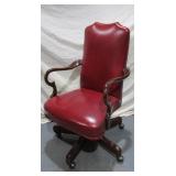 Southwood Hickory Leather Office Chair