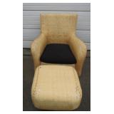 Chair & Ottoman Needs Reupholstered