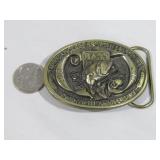 Bass Anglers 20th Anniversary Belt Buckle