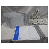 48- Ebay 9 x 11 Bags, 12 Tapes, 9 Envelopes
