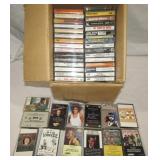 Box Of Cassette Tapes Approx 100