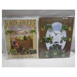2- John Deere Metal Signs 16" x 12 1/2"