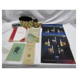 Historical Books & Pen Holder