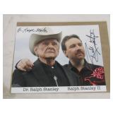 Dr. Ralph Stanley & Ralph Stanley II Autograph Pic