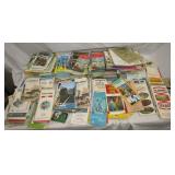Huge Lot Collectible Vintage Road Maps