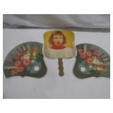 3 Church Fans 1 From Statesville N.C.