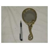 Brass Lady Vanity Mirror