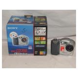 Sony MVC - CD 350 Digital Camera Screen Damaged