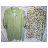 2 Button Down Shirts Sz 3X & 3XT