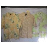 3 Shirts Sz L