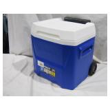 Blue & White Igloo Cooler