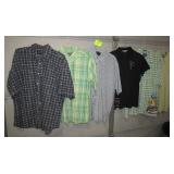 6 Short Sleeve Shirts Sz 2XL