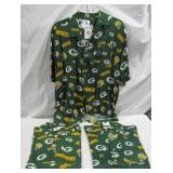 3- Official NFL Greenbay Packers Button Up Shirts