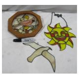 Small Staiined Glass Pieces