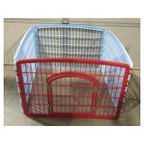 Plastic Pet Pen 24"T, 36" x 36"