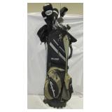 Tommy Armour 845 Golf Bag + Mixed Golf Clubs