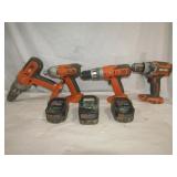 Ridgid Drills & Driver Dead Batteries No Chargers