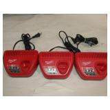 3 Milwaukee Chargers