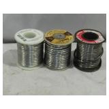 3 Rolls Of Solder