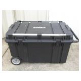 LgeDewalt Plastic Rolling Tool Box 24"Tx42"Wx24"D