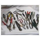 Large Assortment Pliers & Cutters