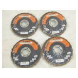 4 Surface Conditioning Flap Discs