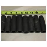 Jobsmart Metric 1/2" Drive Impact Sockets