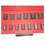 Sunex Tools American Socket Set w/ 1/2" Drive
