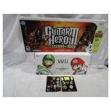 Empty Wii & Empty Guitar Hero Boxes