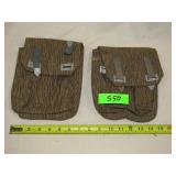 2- Belt Loop Magazine Pouches