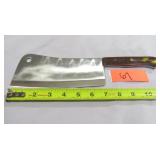 Cleaver w/ Yellow & Brown Handle