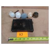 Antique Door Knobs & Lock