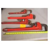 4 Pipe Wrenches