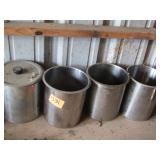 4 Garage Stock Pots