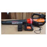 Worx Turbine Blower WG591 W/ Battery & Charger