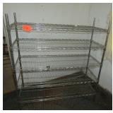 Metal Rack 52" T x 48" W x 18" D