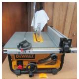 New Dewalt Table Saw Model DWE7480