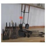 Fireplace Tools w/ Andirons
