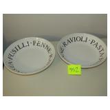 2 Pasta Bowls 12" Dia 2 Pasta Bowls 12" Dia