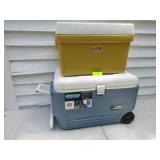 Blue & Yellow Coolers Blue & Yellow Coolers